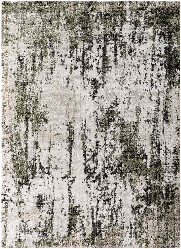 Terrel Modern Rug, Dark Moss