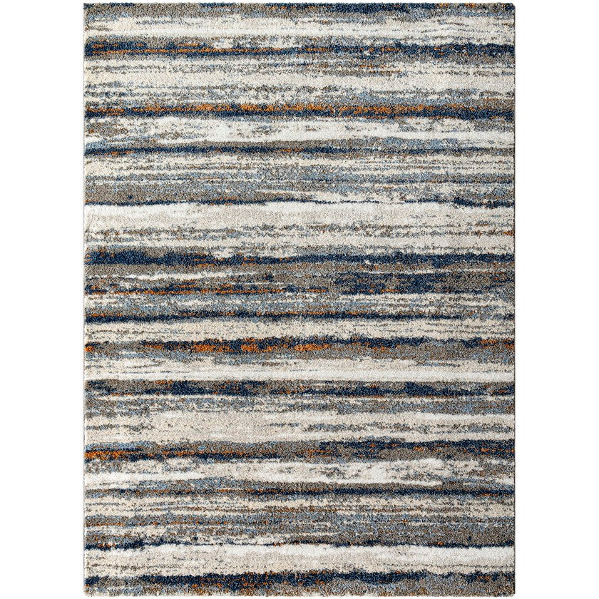 Rayshon Modern Rug, Dark Blue