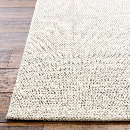 Nalani Solid & Border Rug, Pearl