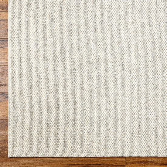 Nalani Solid & Border Rug, Pearl