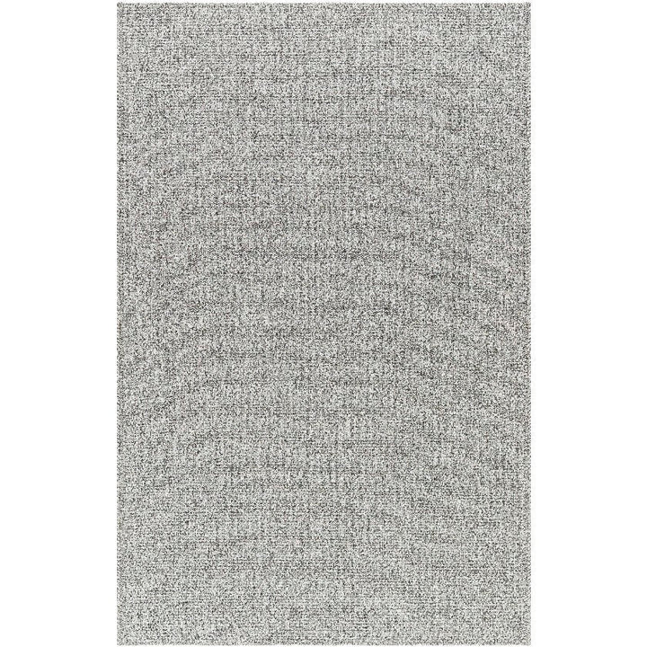 Nalani Solid & Border Rug, Silver