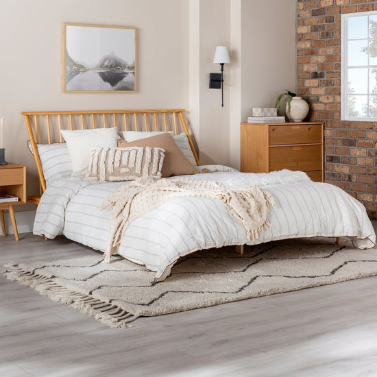 Spindle Back Solid Wood Beds