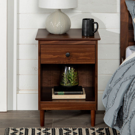 Spencer Solid Wood Transitional Nightstand