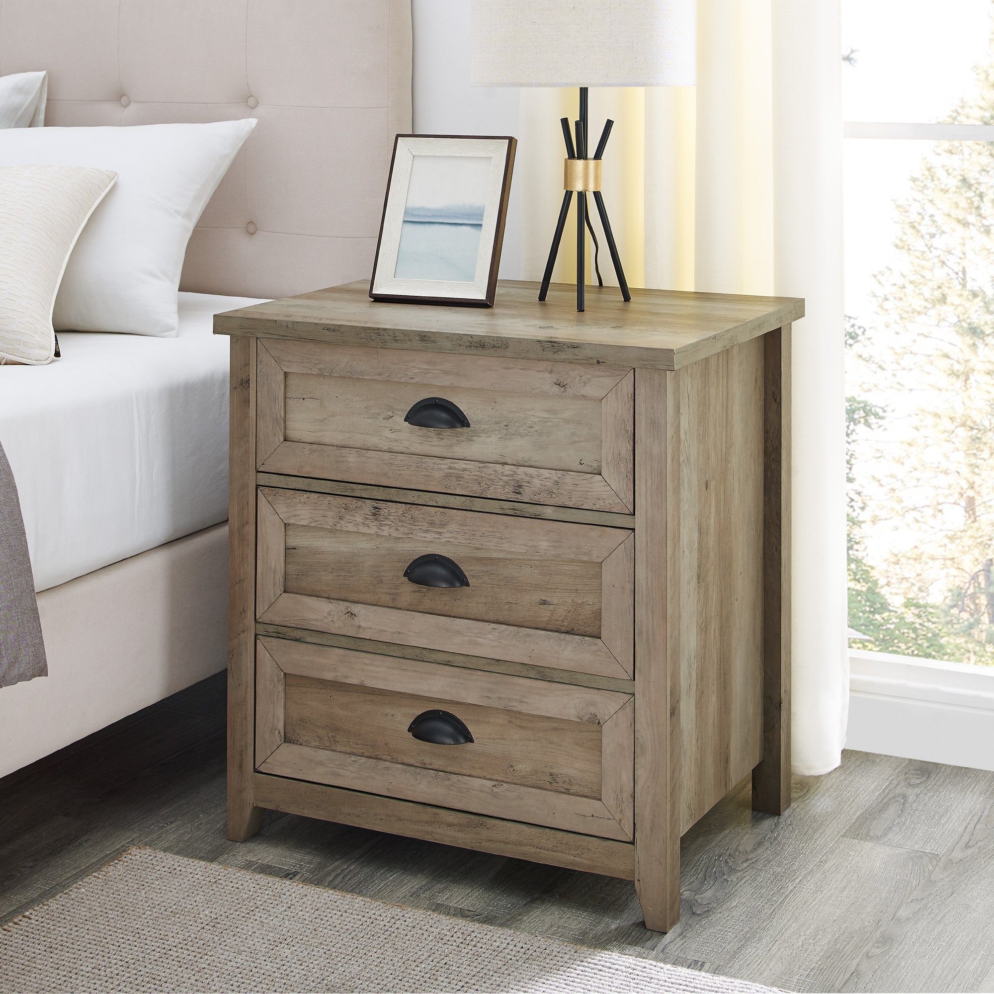 Odette Transitional Farmhouse Collection (Dresser or Nightstand)