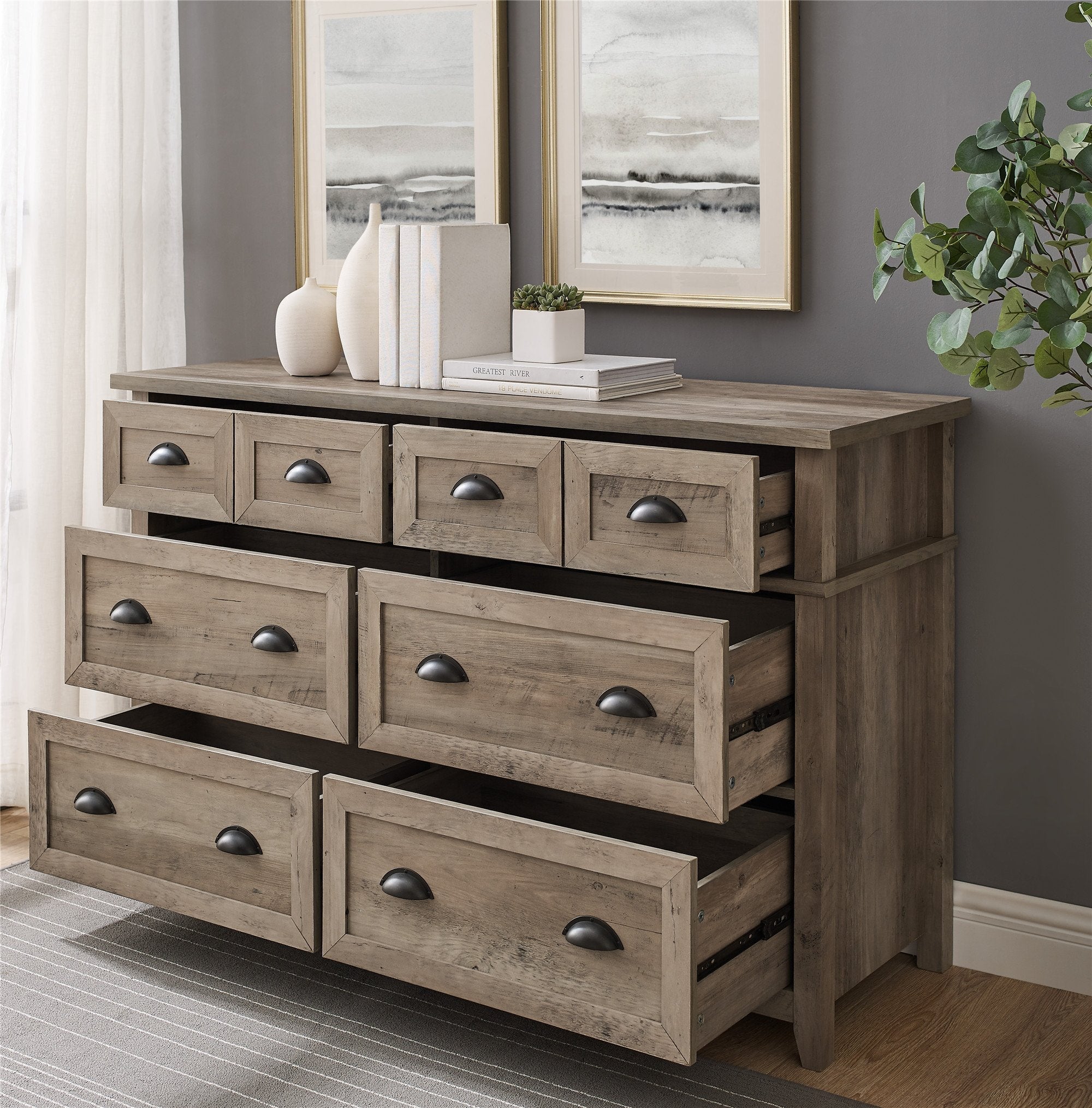 Odette Transitional Farmhouse Dresser Collection