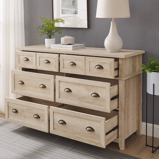 Odette Transitional Farmhouse Collection (Dresser or Nightstand)