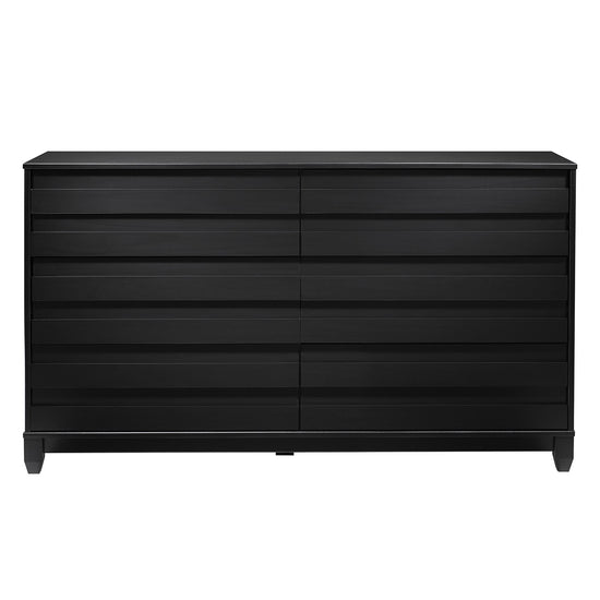 Priya 6-Drawer Solid Wood Dresser