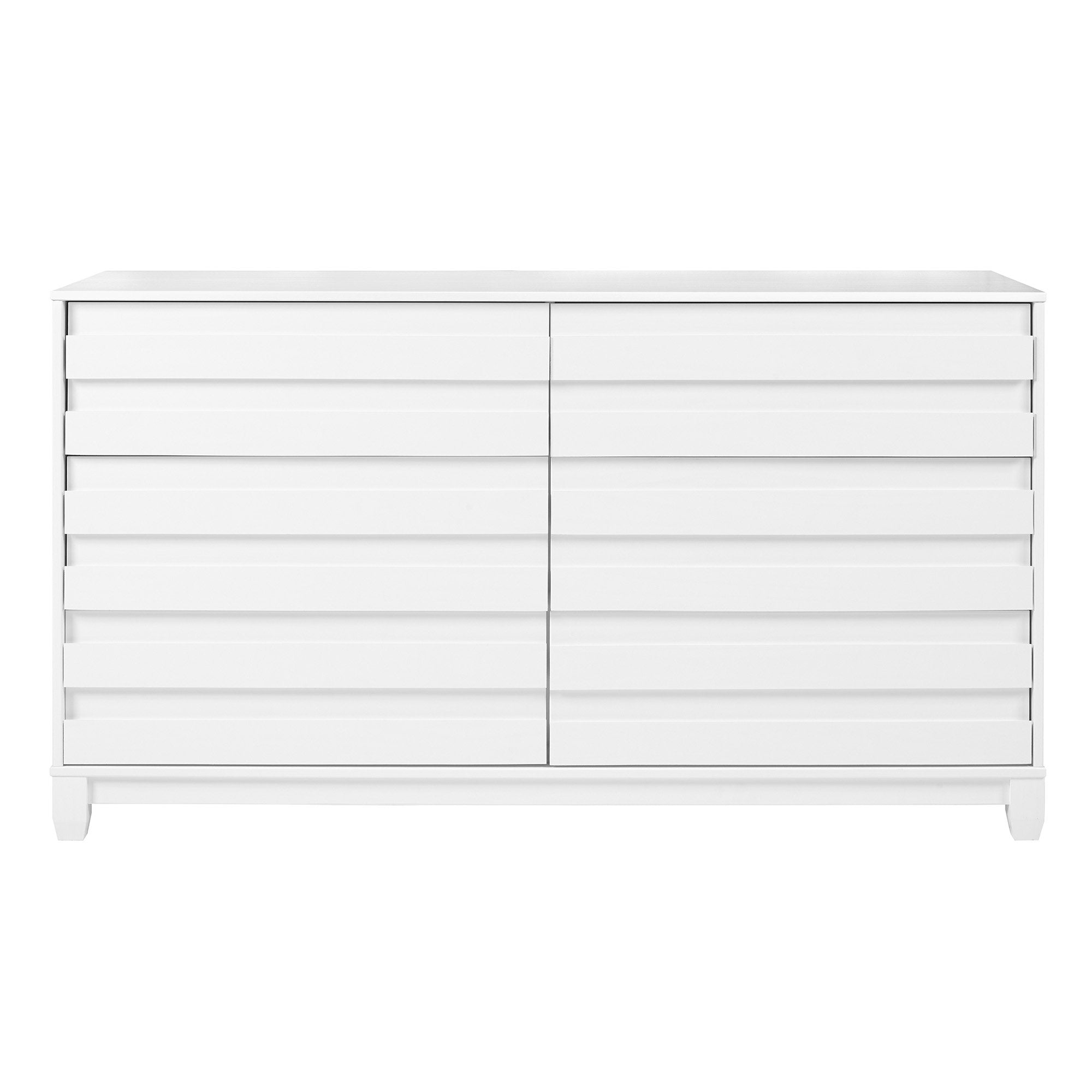 Priya 6-Drawer Solid Wood Dresser