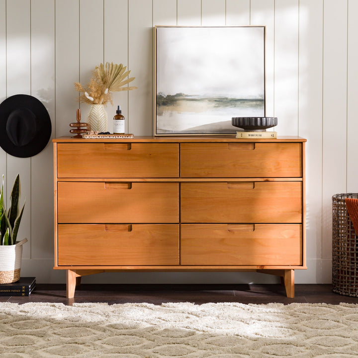 Sloane Mid Century Modern Solid Wood Dresser