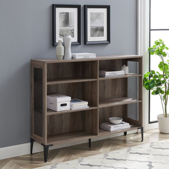 Jasper Mesh Bookshelf 52 Inch