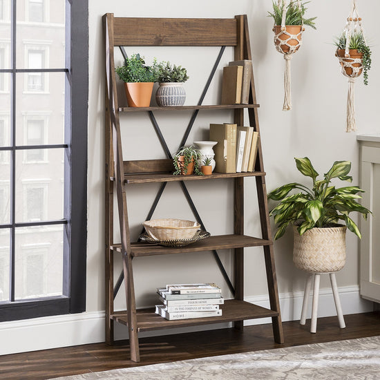 Frankie Solid Wood Bookshelf