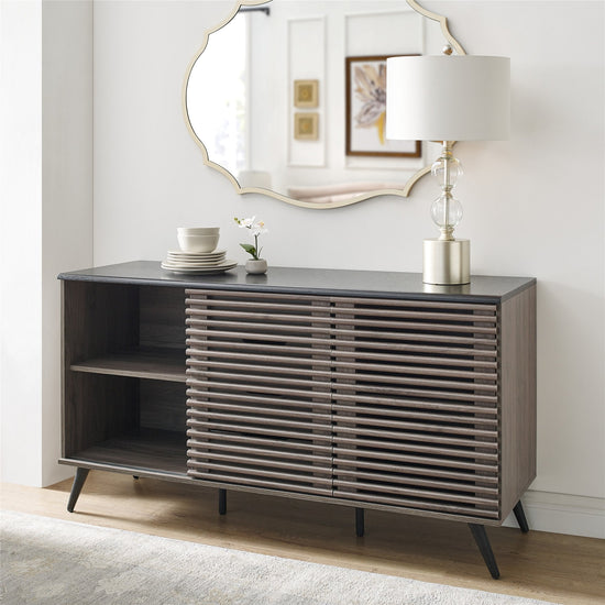 Havana Sliding Door Drawer Sideboard