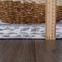 Load image into Gallery viewer, Alya Charcoal Textured Area Rug

