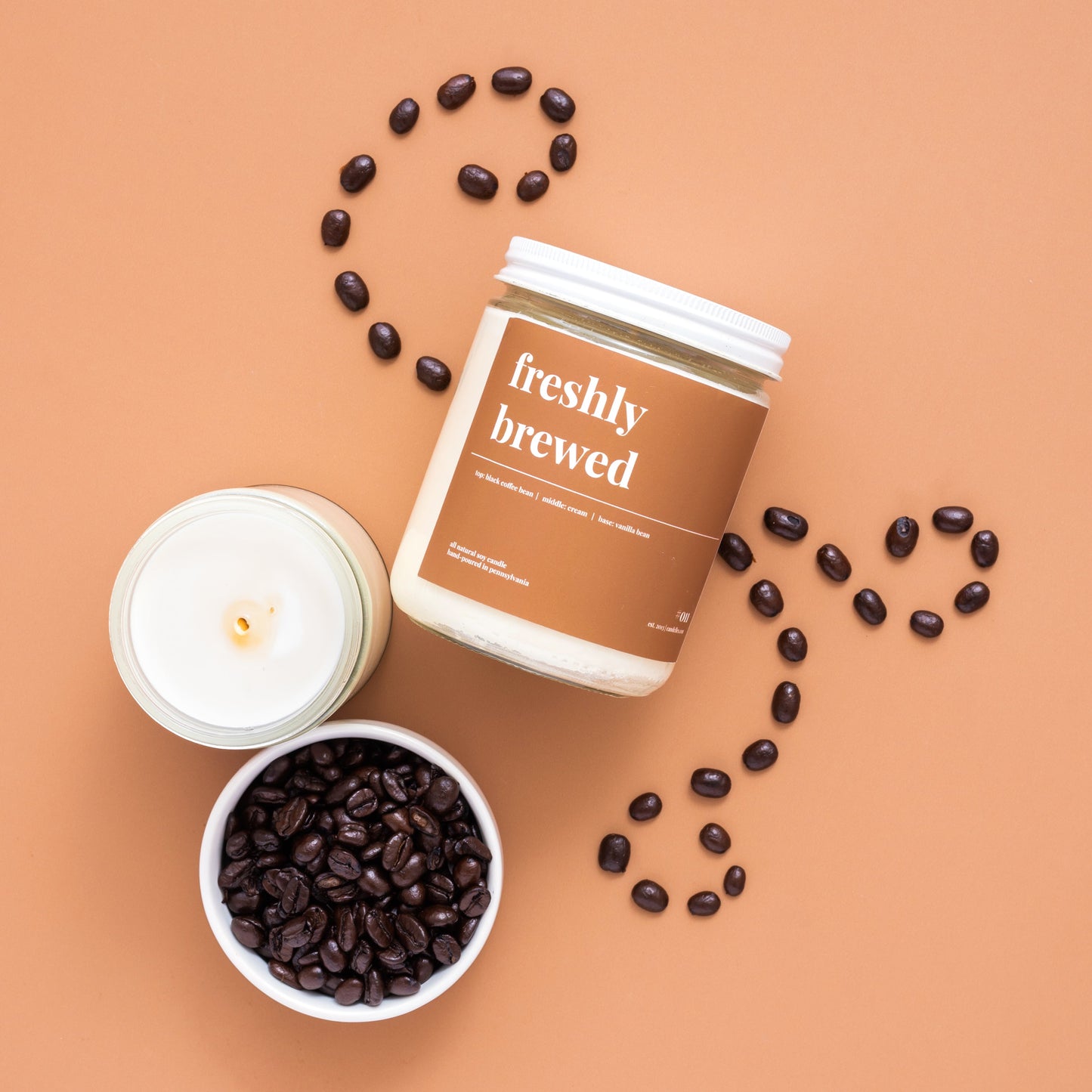 Freshly Brewed Soy Candle - Standard