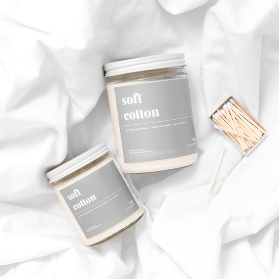 Soft Cotton Soy Candle - Standard