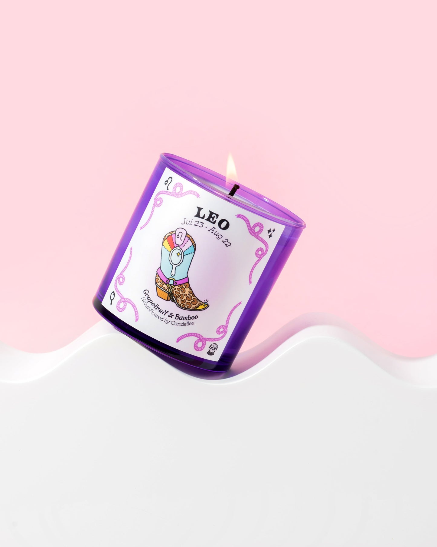 Grapefruit & Bamboo Soy Candle - Leo