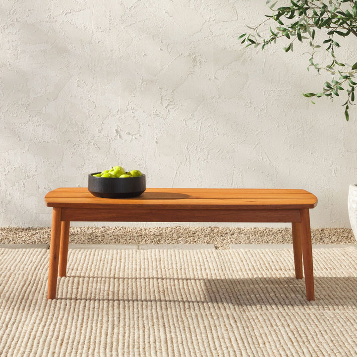Circa Modern Solid Wood Patio Coffee Table - Mac & Mabel