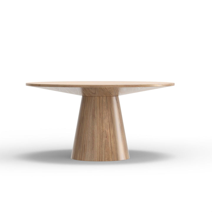 Cove Round Dining Table, Natural - Mac & Mabel
