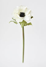 Load image into Gallery viewer, Anemone White Stem, 17&quot;
