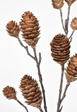 Load image into Gallery viewer, 28&quot; Faux Pinecone Branch Stem
