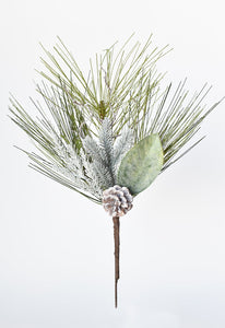 Blue Spruce Pine with Cone Stem, 23"