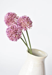 Lavender Allium Stem, 17.5"