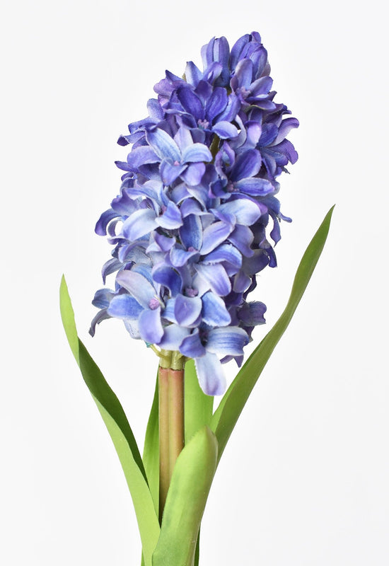 Purple Hyacinth Stem, 12.5"