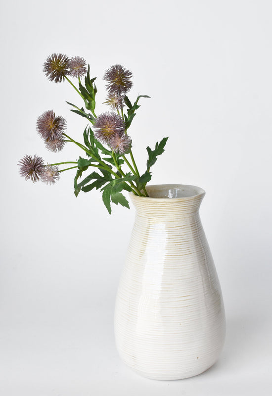 Pom Thistle Stem, 22", Soft Plum