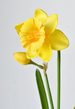 Load image into Gallery viewer, Yellow Daffodil Spray Stem, 19&quot;
