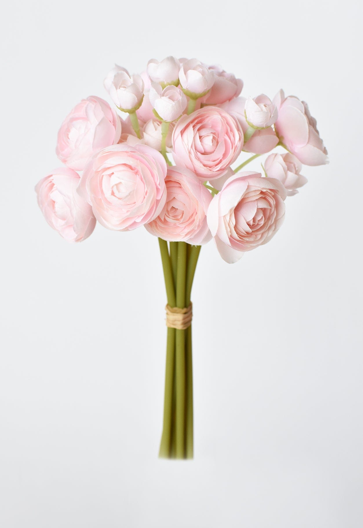 Ranunculus Stem Bundle, 10", Pale Pink