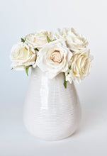 Load image into Gallery viewer, Cream Rose Bundle of 3, 7.5&quot;
