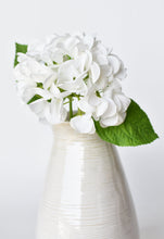 Load image into Gallery viewer, Real Touch White Hydrangea Stem, 13&quot;
