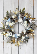 Load image into Gallery viewer, Winter Blues Wreath, 30&quot;
