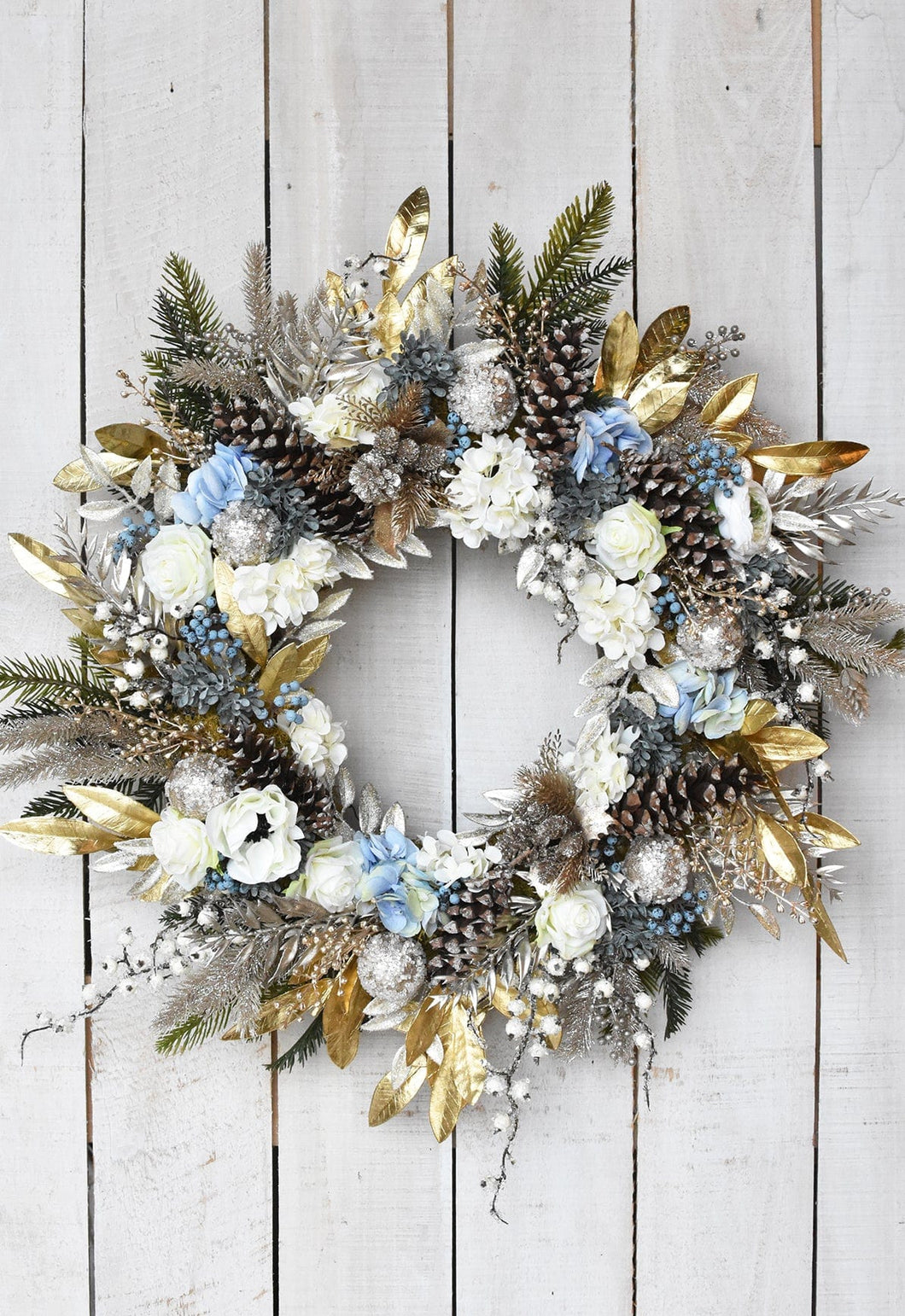 Winter Blues Wreath, 30