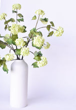 Load image into Gallery viewer, 30&quot; Faux Green Snowball Hydrangea Stem
