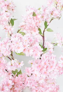 Pink Cherry Blossom Branch, 40"