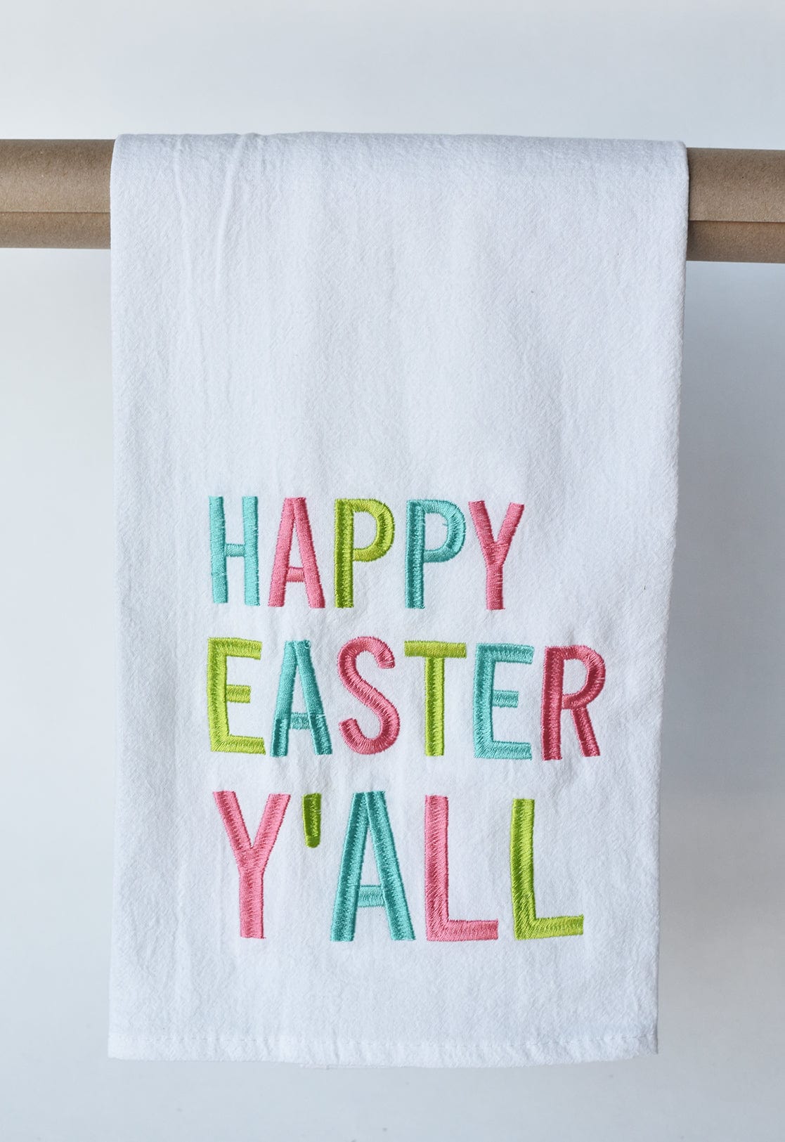 "Happy Easter Y'all" Kitchen Towel