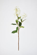 Load image into Gallery viewer, 28.5&quot; Faux White English Lilac Stem
