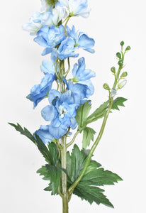 Delphinium Stem, 35", Light Blue
