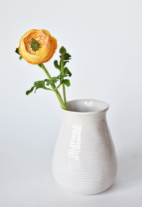 Ranunculus Stem, 13", Yellow Gold