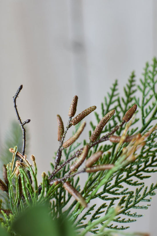 Mixed Pine Greenery Stem, 16"