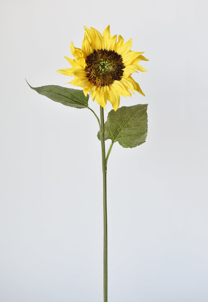 Sunflower Stem, 25", Yellow