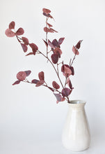 Load image into Gallery viewer, 36&quot; Faux Burgundy Gumdrop Eucalyptus Stem
