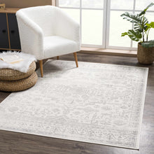 Load image into Gallery viewer, Tigried Ivory &amp; Gray Area Rug
