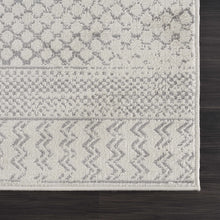 Load image into Gallery viewer, Tigri Aztec Ivory &amp; Gray 2318 Area Rug
