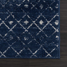 Load image into Gallery viewer, Tigrican Navy Area Rug
