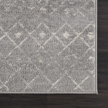 Load image into Gallery viewer, Tigrican Light Gray Area Rug
