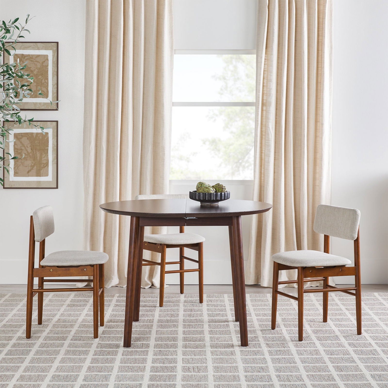 Damsel Mid-Century Extension Dining Table - Mac & Mabel