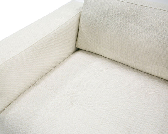 Divani Casa Schmidt - Modern Off White Fabric Chair - Mac & Mabel