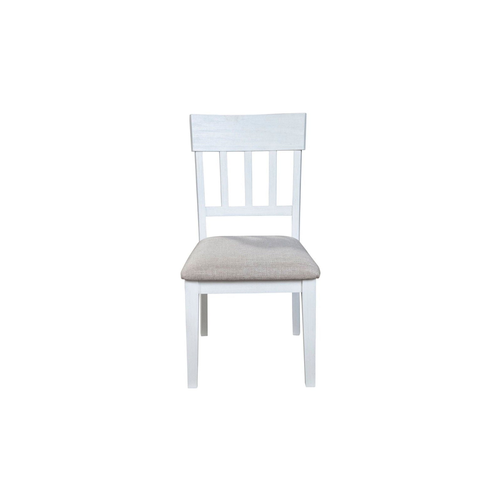 Donham Set of 2 Side Chairs, White - Mac & Mabel